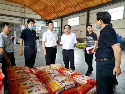 市委副书记王洪斌赴攸县调研农业产业发展与豆制品销售情况