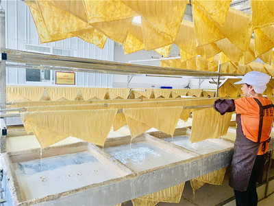 石屏明霞豆制品 石屏豆腐皮即将走出国门，迈向国际餐桌